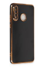 Newface Huawei P30 Lite Kılıf Volet Silikon - Siyah - Görsel 2