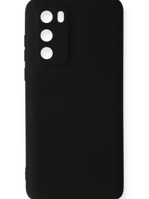 Newface Huawei P40 Kılıf First Silikon - Siyah