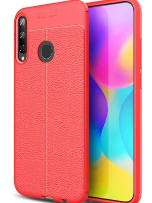 Newface Huawei P40 Lite E Kılıf Auto Focus Kapak - Kırmızı