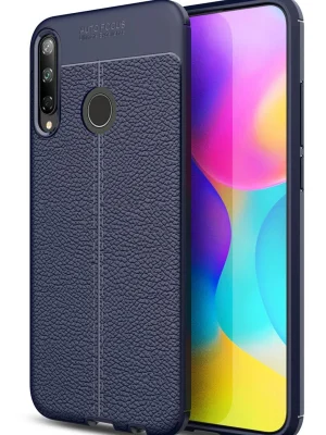 Newface Huawei P40 Lite E Kılıf Auto Focus Kapak - Lacivert