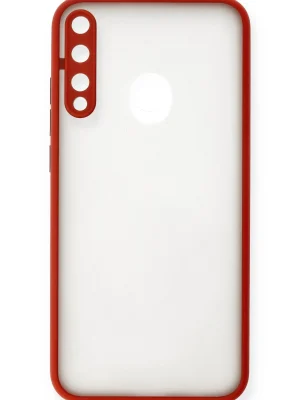 Newface Huawei P40 Lite E Kılıf Montreal Silikon Kapak - Kırmızı