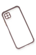 Newface Huawei P40 Lite Kılıf Miami Şeffaf Silikon - Açık Mor - Görsel 3