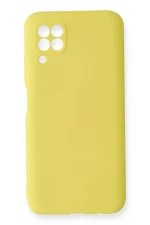 Newface Huawei P40 Lite Kılıf Nano içi Kadife Silikon - Sarı