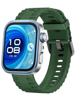 Newface Huawei Watch Fit 3 Klasik Kordon - Koyu Yeşil