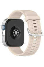 Newface Huawei Watch Fit 3 Klasik Kordon - Krem - Görsel 2