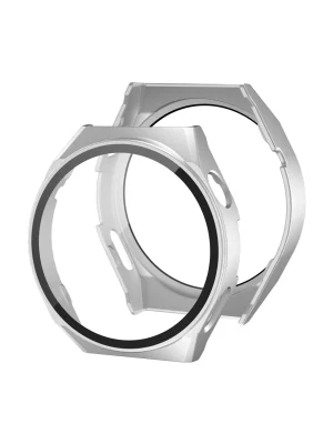 Newface Huawei Watch GT2 46mm Dota Camlı Kasa Ekran Koruyucu - Gümüş