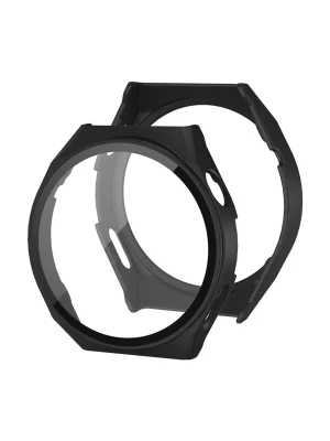 Newface Huawei Watch GT2 46mm Dota Camlı Kasa Ekran Koruyucu - Siyah