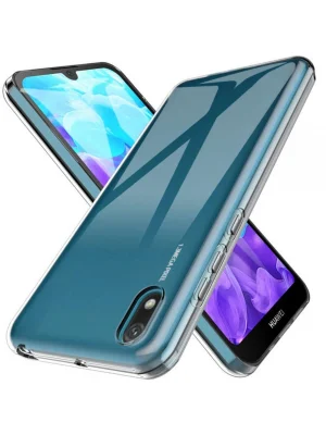 Newface Huawei Y5 2019 Kılıf Lüx Şeffaf Silikon