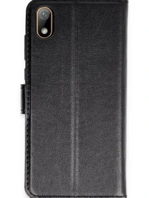 Newface Huawei Y5 2019 Kılıf Trend S Plus Kapaklı Kılıf - Siyah