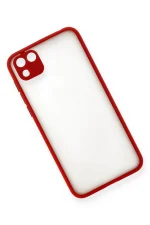 Newface Huawei Y5P Kılıf Montreal Silikon Kapak - Kırmızı - Görsel 3