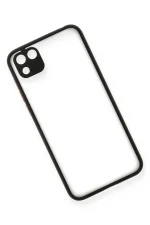 Newface Huawei Y5P Kılıf Montreal Silikon Kapak - Siyah - Görsel 3