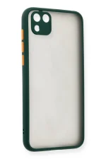 Newface Huawei Y5P Kılıf Montreal Silikon Kapak - Yeşil - Görsel 2