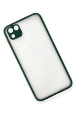 Newface Huawei Y5P Kılıf Montreal Silikon Kapak - Yeşil - Görsel 3