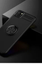 Newface Huawei Y5P Kılıf Range Yüzüklü Silikon - Siyah - Görsel 2