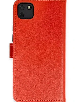 Newface Huawei Y5P Kılıf Trend S Plus Kapaklı Kılıf - Kırmızı