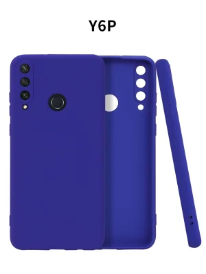 Newface Huawei Y6P Kılıf First Silikon - Lacivert