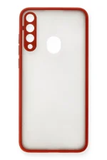 Newface Huawei Y6P Kılıf Montreal Silikon Kapak - Kırmızı