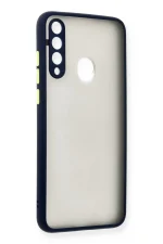 Newface Huawei Y6P Kılıf Montreal Silikon Kapak - Lacivert - Görsel 2