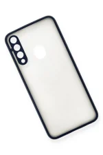 Newface Huawei Y6P Kılıf Montreal Silikon Kapak - Lacivert - Görsel 3