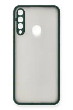 Newface Huawei Y6P Kılıf Montreal Silikon Kapak - Yeşil