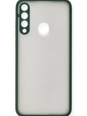 Newface Huawei Y6P Kılıf Montreal Silikon Kapak - Yeşil