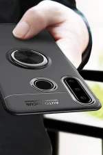 Newface Huawei Y6P Kılıf Range Yüzüklü Silikon - Mavi - Görsel 3