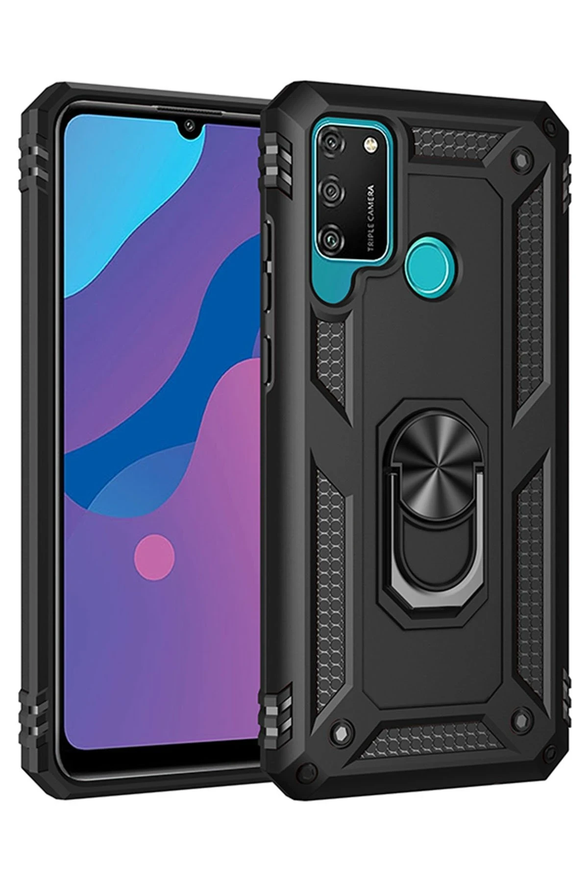 newface-huawei-y6p-kilif-sofya-yuzuklu-silikon-kapak-siyah-default.webp Newface Huawei Y6P Kılıf Sofya Yüzüklü Silikon Kapak - Siyah - Görsel 1