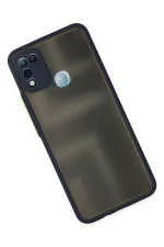 Newface İnfinix Hot 10 Play Kılıf Montreal Silikon Kapak - Lacivert - Görsel 3