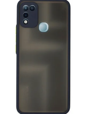 Newface İnfinix Hot 10 Play Kılıf Montreal Silikon Kapak - Lacivert