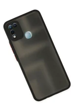 Newface İnfinix Hot 10 Play Kılıf Montreal Silikon Kapak - Siyah - Görsel 3