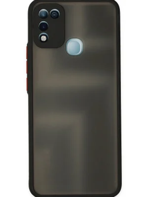 Newface İnfinix Hot 10 Play Kılıf Montreal Silikon Kapak - Siyah