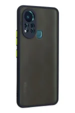 Newface İnfinix Hot 11s Kılıf Montreal Silikon Kapak - Lacivert - Görsel 2