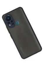 Newface İnfinix Hot 11s Kılıf Montreal Silikon Kapak - Lacivert - Görsel 3