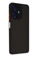 Newface İnfinix Hot 30 4G Kılıf Montreal Silikon Kapak - Siyah - Görsel 2