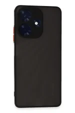 Newface İnfinix Hot 30 4G Kılıf Montreal Silikon Kapak - Siyah