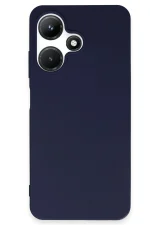 Newface İnfinix Hot 30i Kılıf First Silikon - Lacivert