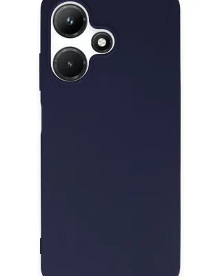 Newface İnfinix Hot 30i Kılıf First Silikon - Lacivert