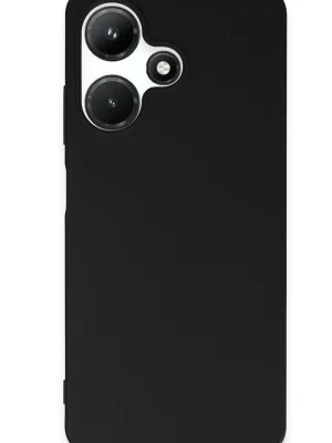 Newface İnfinix Hot 30i Kılıf First Silikon - Siyah