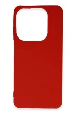 Newface İnfinix Hot 40i Kılıf First Silikon - Kırmızı - Görsel 2