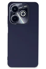 Newface İnfinix Hot 40i Kılıf First Silikon - Lacivert