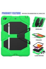 Newface iPad Air 3 10.5 Kılıf Griffin Tablet Kapak - Yeşil - Görsel 3