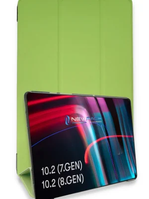 Newface iPad 10.2 (7.nesil) Kılıf Tablet Smart Kılıf - Açık Yeşil
