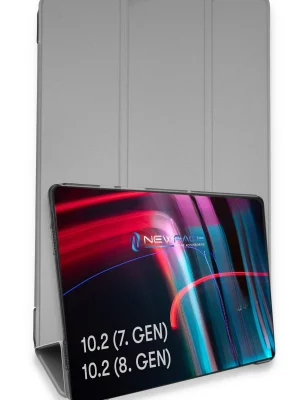 Newface iPad 10.2 (7.nesil) Kılıf Tablet Smart Kılıf - Gri
