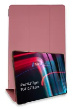 Newface iPad 10.2 (7.nesil) Kılıf Tablet Smart Kılıf - Pembe