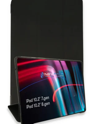 Newface iPad 10.2 (7.nesil) Kılıf Tablet Smart Kılıf - Siyah