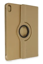 Newface iPad 2022 10.9 (10.nesil) Kılıf 360 Tablet Deri Kılıf - Gold - Görsel 2