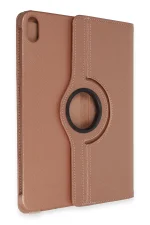Newface iPad 2022 10.9 (10.nesil) Kılıf 360 Tablet Deri Kılıf - Rose Gold - Görsel 2