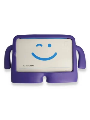 Newface iPad 2022 10.9 (10.nesil) Kılıf Karakter Tablet Silikon - Mor