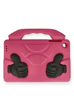 Newface iPad 2022 10.9 (10.nesil) Kılıf Like Stantlı Tablet Silikon - Pembe