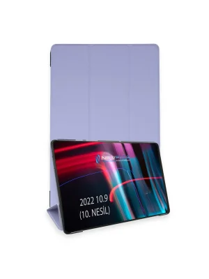 Newface iPad 2022 10.9 (10.nesil) Kılıf Tablet Smart Kılıf - Lila